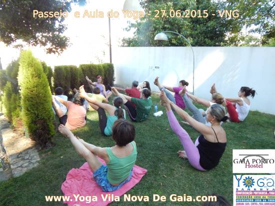 27.06.2015 - Caminhada e aula do Yoga (Hostel Gaia Porto VNG) 2